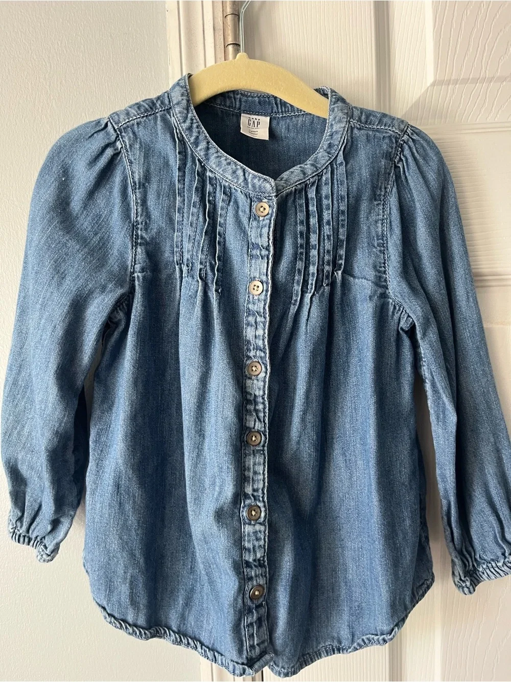 Baby GAP Denim Button-Up Blouse